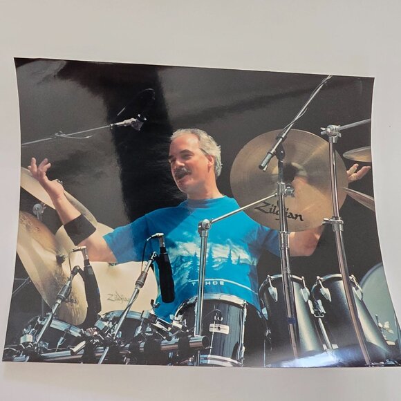 Bill Kreutzman Grateful Dead Photo by Rob Cohn 5/17/89 Frost Palo Alto CA 10 x 8 - Picture 8 of 8